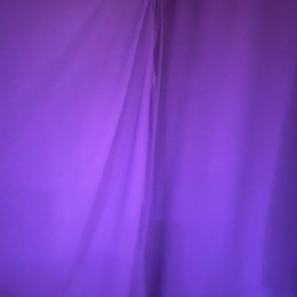 !!RARE!! Vintage NWOT SKULLZ LONDON Purple OS 3X ?PLUS Flowing Blouse Jacket - Picture 11 of 15